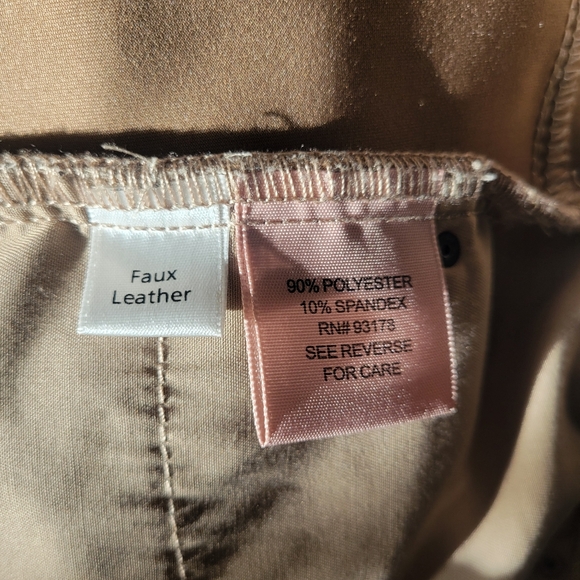 Philosophy suede pants, Size L - Picture 4 of 5